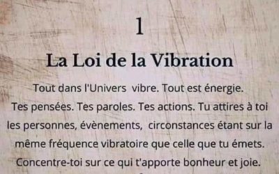 Loi d’attraction – Se mettre dans l’énergie de ce que l’on souhaite vivre